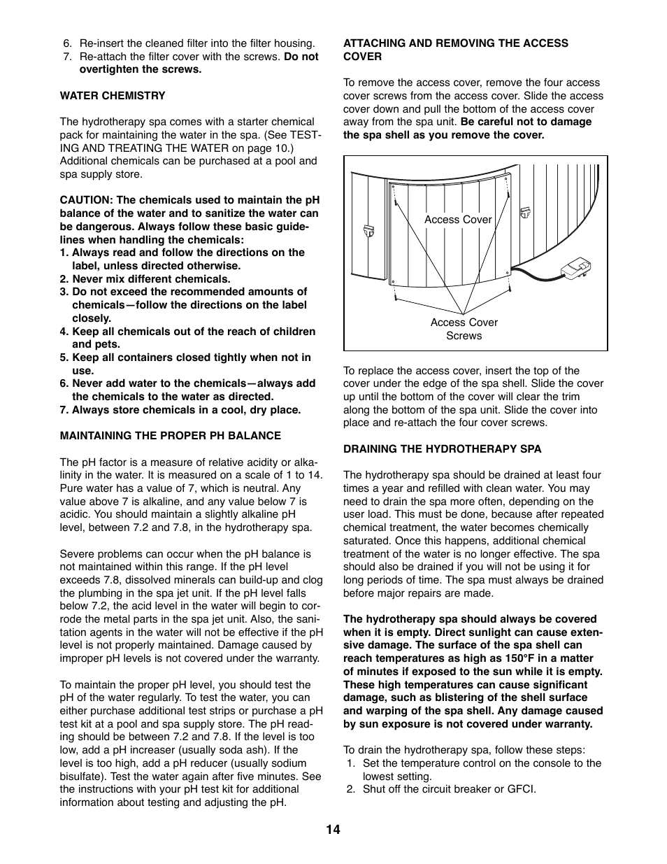 Weslo Daybreak 860 WLHS86090 User Manual | Page 14 / 20