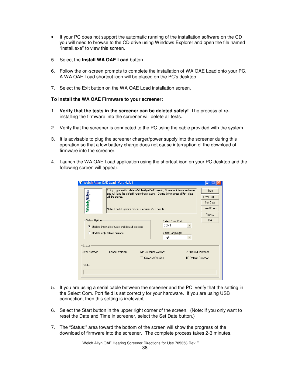 Welch Allyn REF 29400 User Manual | Page 39 / 54