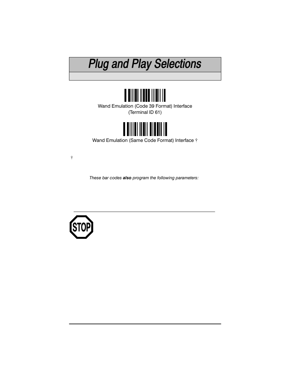 Wand emulation interface | Welch Allyn SCANTEAM 3400PDF User Manual | Page 16 / 94