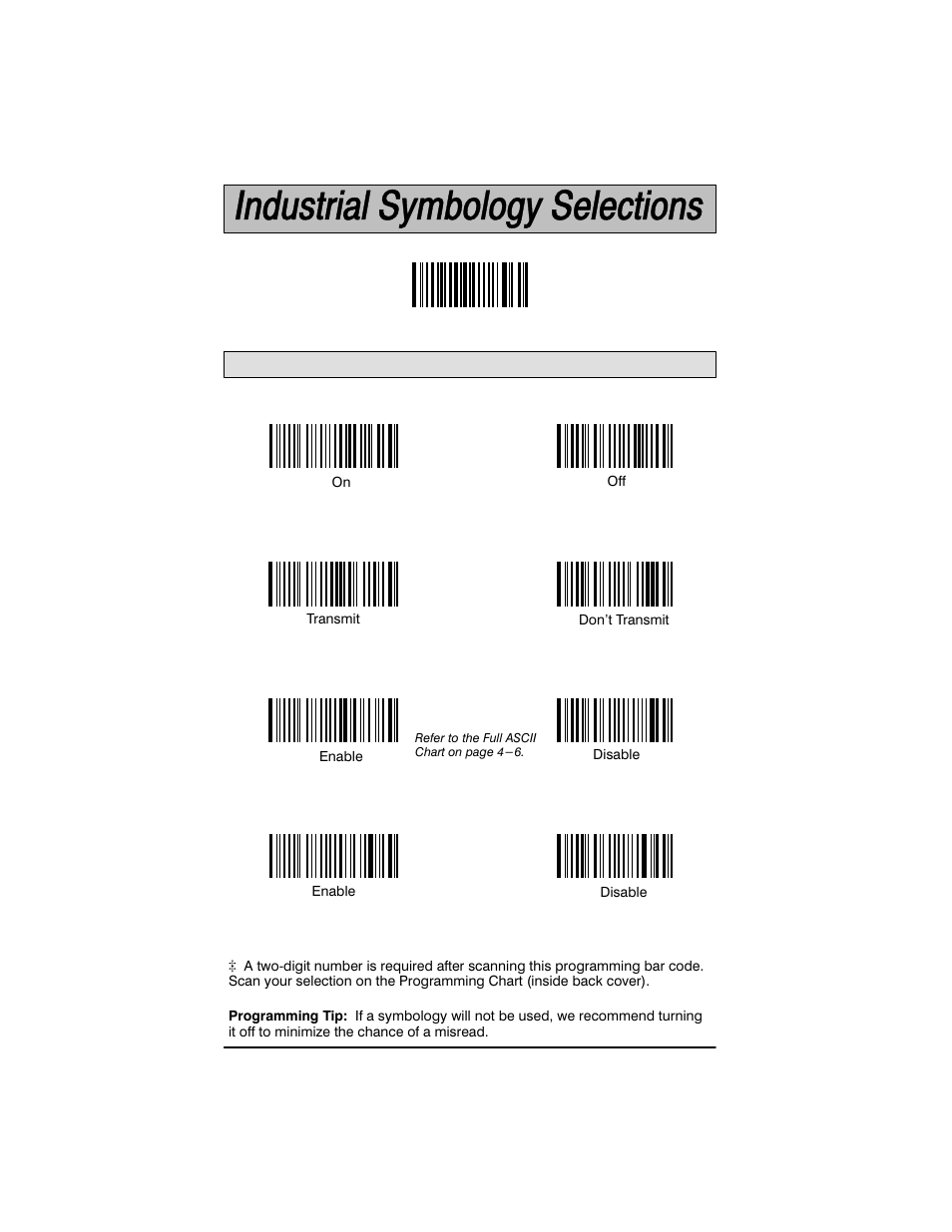 Code 39 selection | Welch Allyn SCANTEAM 3400PDF User Manual | Page 52 / 94