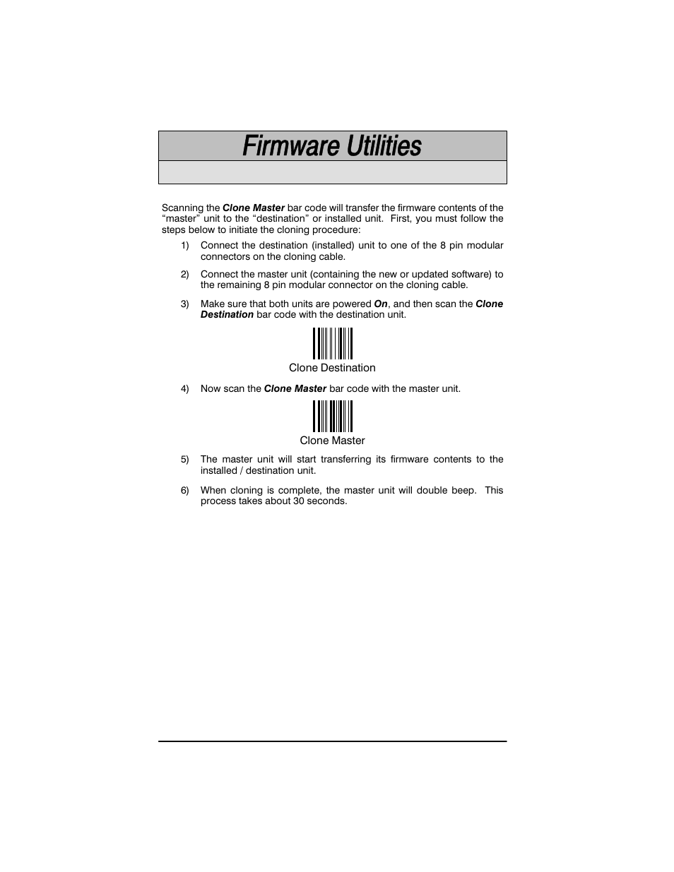 Cloning utility | Welch Allyn SCANTEAM 3400PDF User Manual | Page 68 / 94