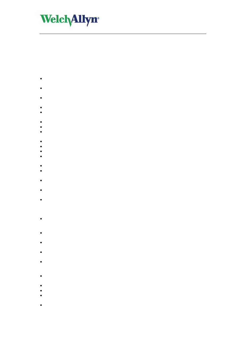Specifications, Abpm 6100 hardware manual | Welch Allyn ABPM 6100 User Manual | Page 23 / 30