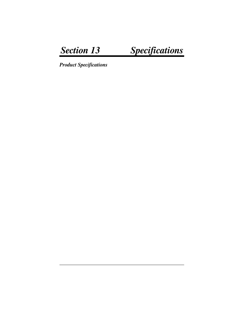 Product specifications | Welch Allyn IMAGETEAM 3800 User Manual | Page 113 / 132