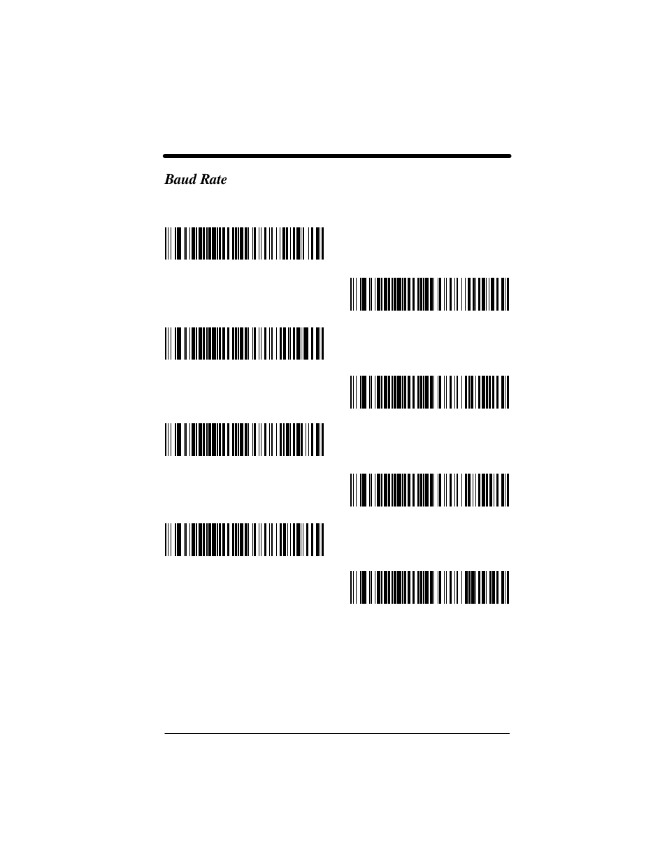 Baud rate | Welch Allyn IMAGETEAM 3800 User Manual | Page 23 / 132