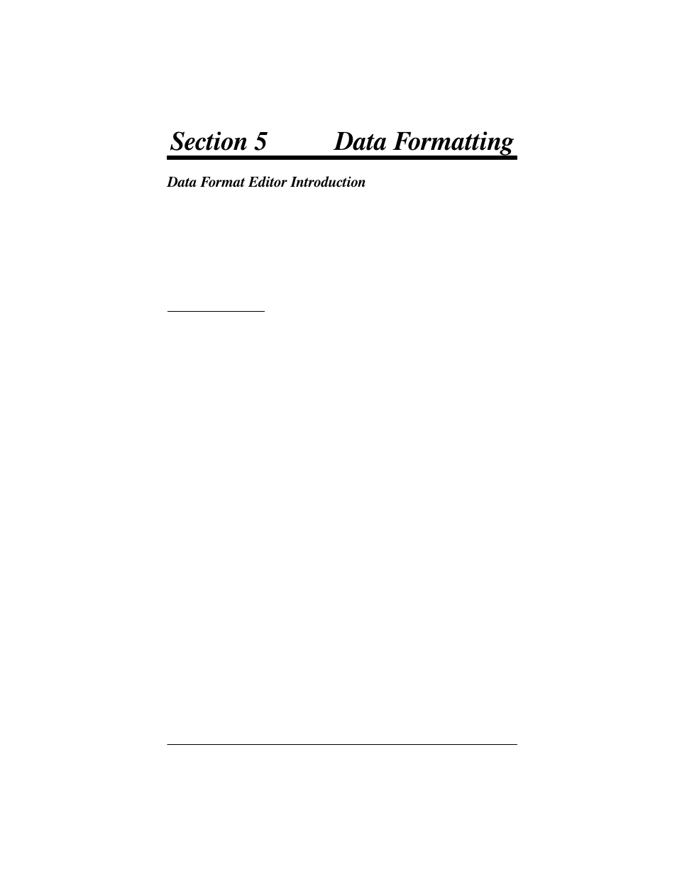Data format editor introduction | Welch Allyn IMAGETEAM 3800 User Manual | Page 47 / 132