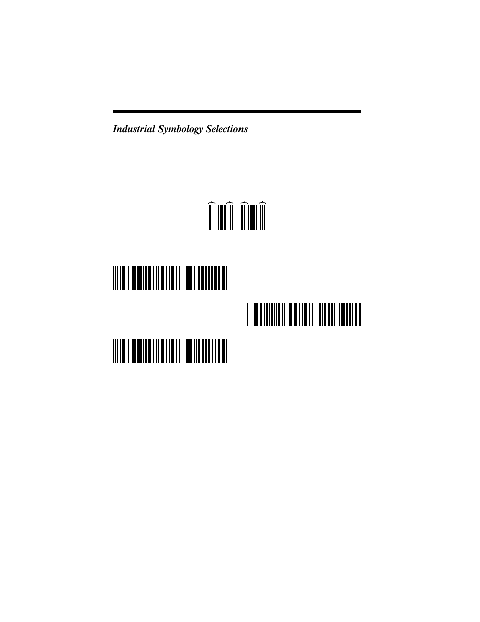 Industrial symbology selections, Codabar, continued concatenation, Concatenation | Welch Allyn IMAGETEAM 3800 User Manual | Page 60 / 132