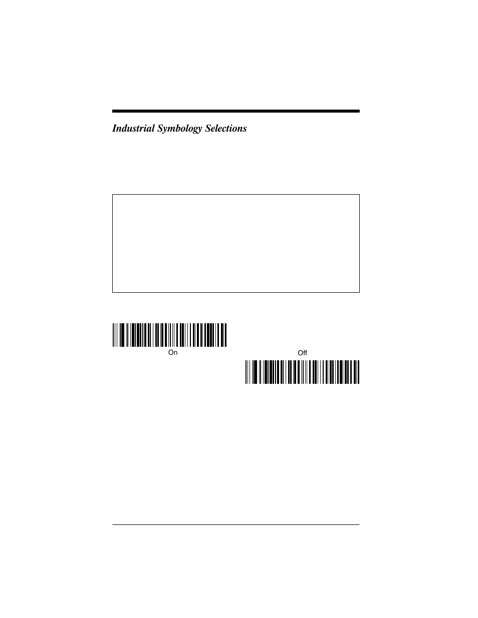 Industrial symbology selections, Code 39, continued full ascii | Welch Allyn IMAGETEAM 3800 User Manual | Page 66 / 132