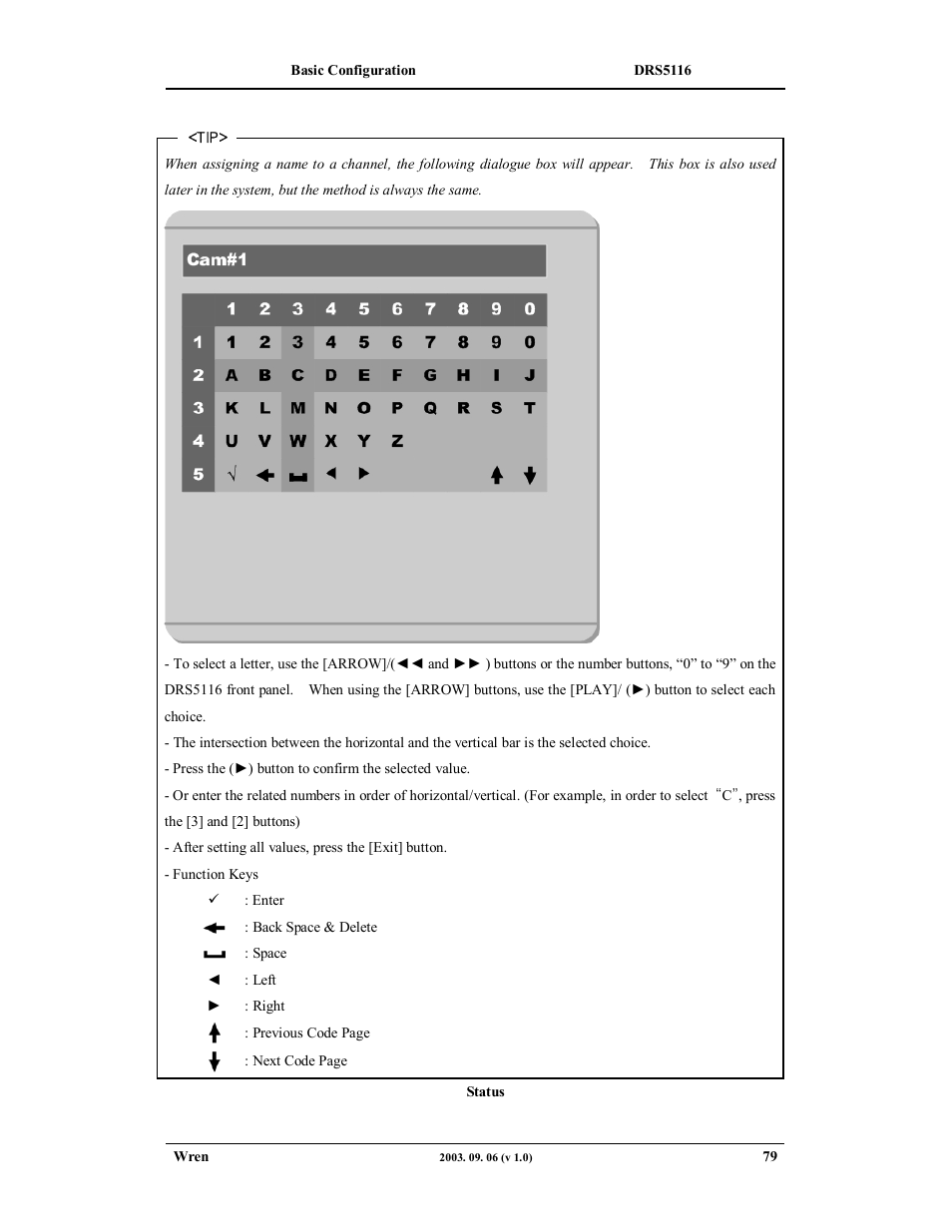 Wren Associates DRS5016 User Manual | Page 79 / 112