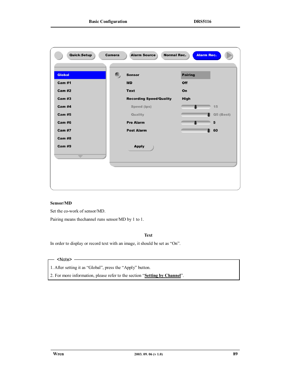 Wren Associates DRS5016 User Manual | Page 89 / 112