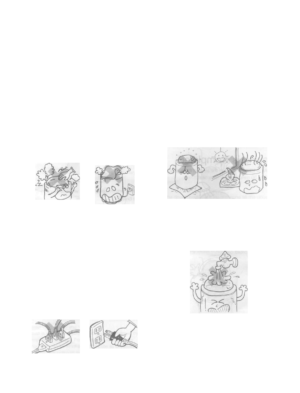 Safety instructions, Baking process, Suitable locations | Main unit, Power supply | Welbilt ABM-1OO-4 User Manual | Page 10 / 17