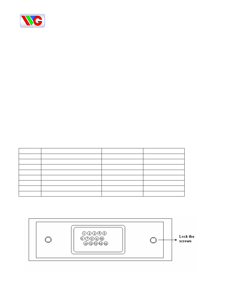 Video red | Wells-Gardner D9410 Series User Manual | Page 3 / 11