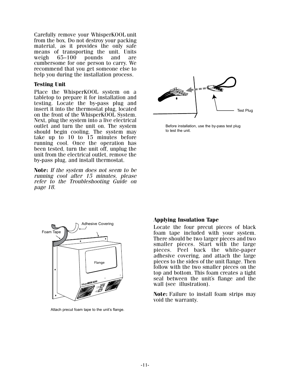 WhisperKool 17-1103 User Manual | Page 13 / 36
