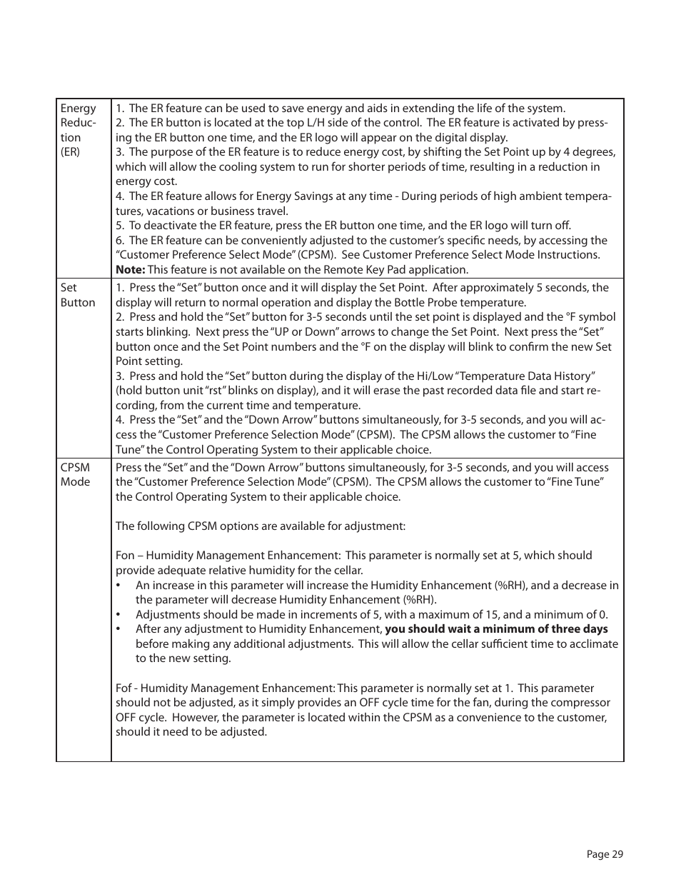 WhisperKool PLATINUM 8000 User Manual | Page 29 / 39