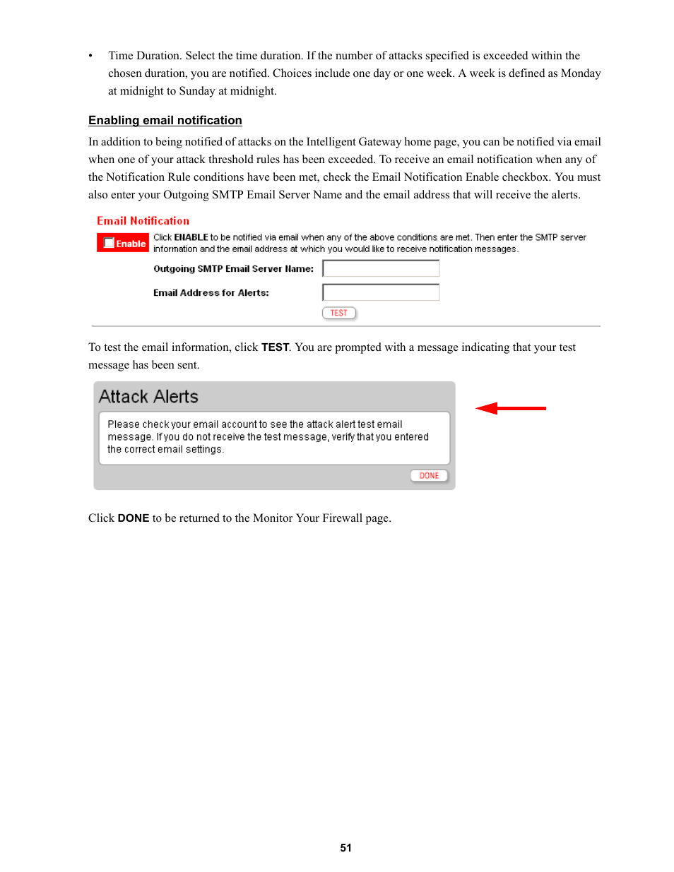 Enabling email notification | Wire World Of America 1800 User Manual | Page 57 / 148