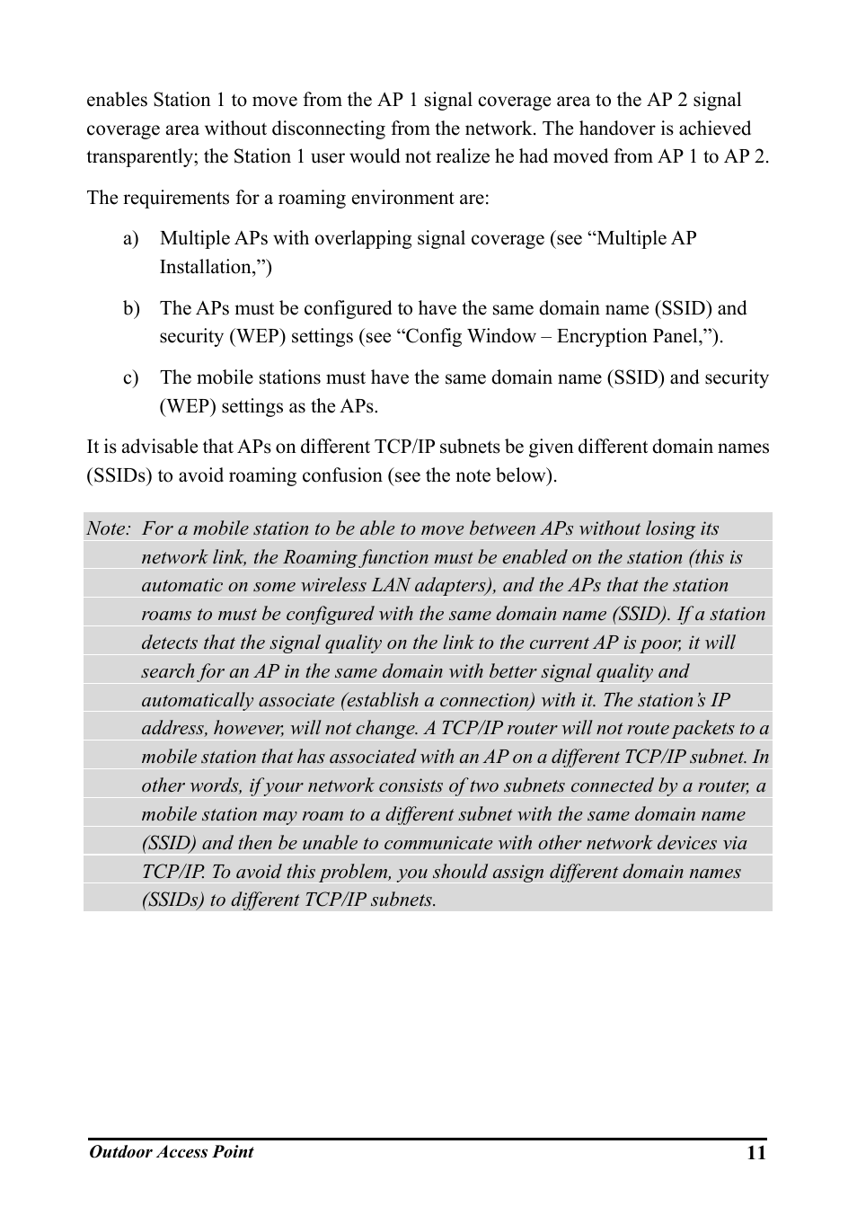 WHP Wireless WHP-1100 User Manual | Page 17 / 57