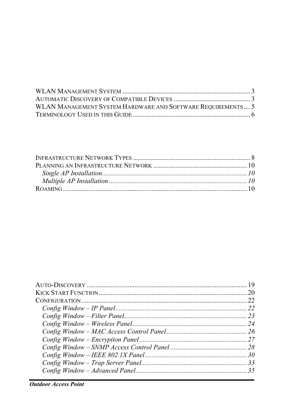 WHP Wireless WHP-1100 User Manual | Page 4 / 57