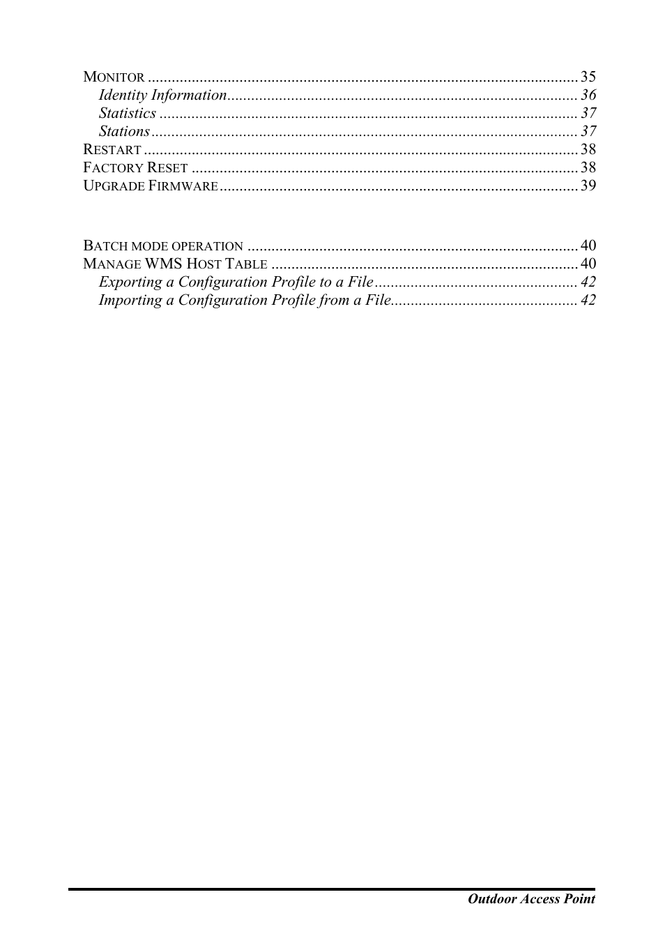 WHP Wireless WHP-1100 User Manual | Page 5 / 57