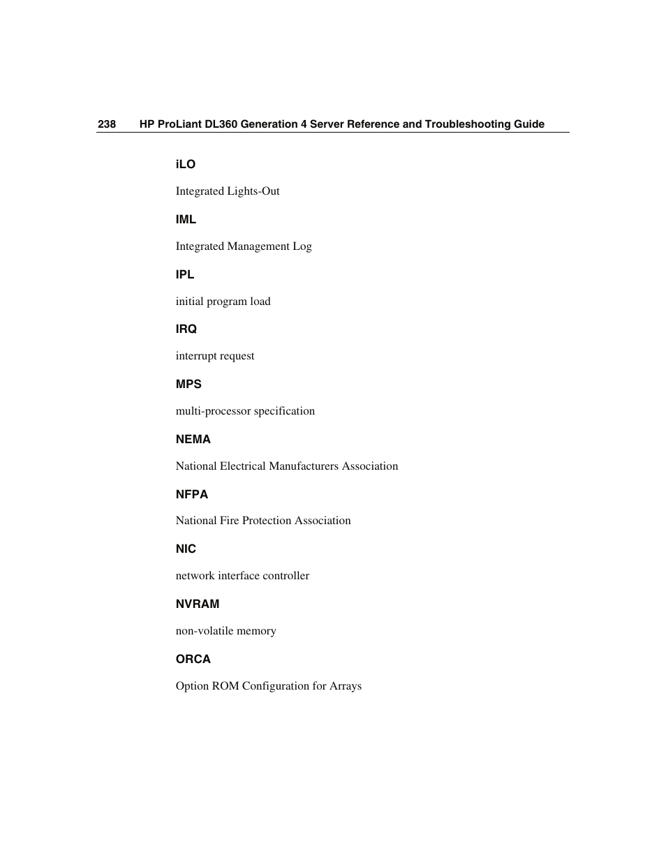 WHP Wireless DL360 User Manual | Page 238 / 246
