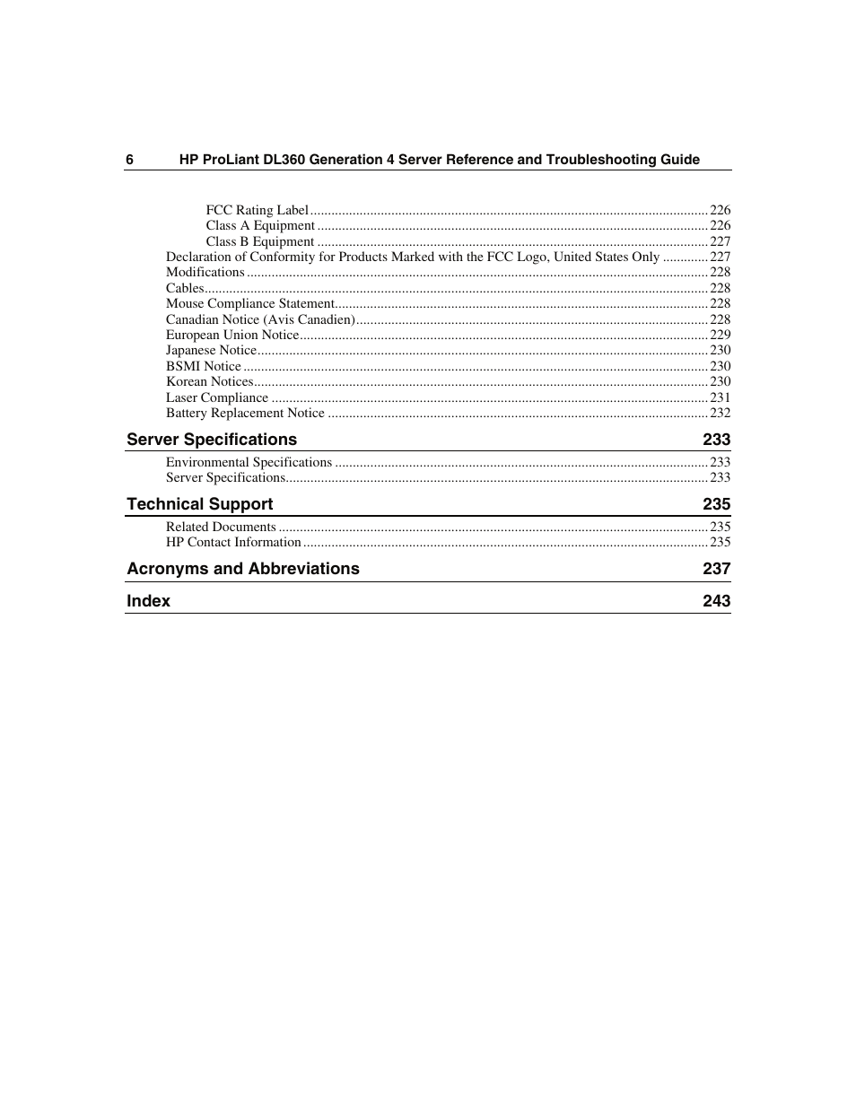 WHP Wireless DL360 User Manual | Page 6 / 246