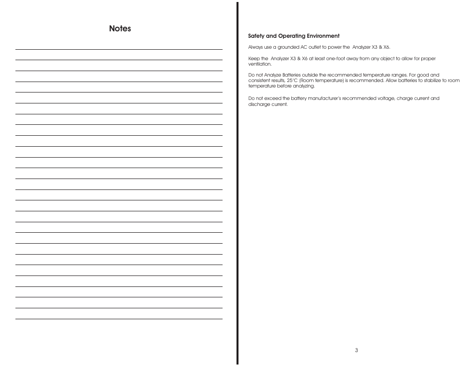 W & W Manufacturing X3 & X6 User Manual | Page 3 / 10