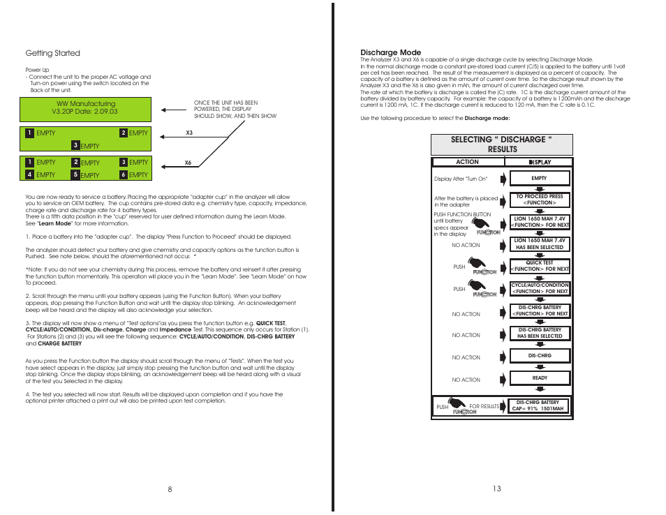 W & W Manufacturing X3 & X6 User Manual | Page 8 / 10