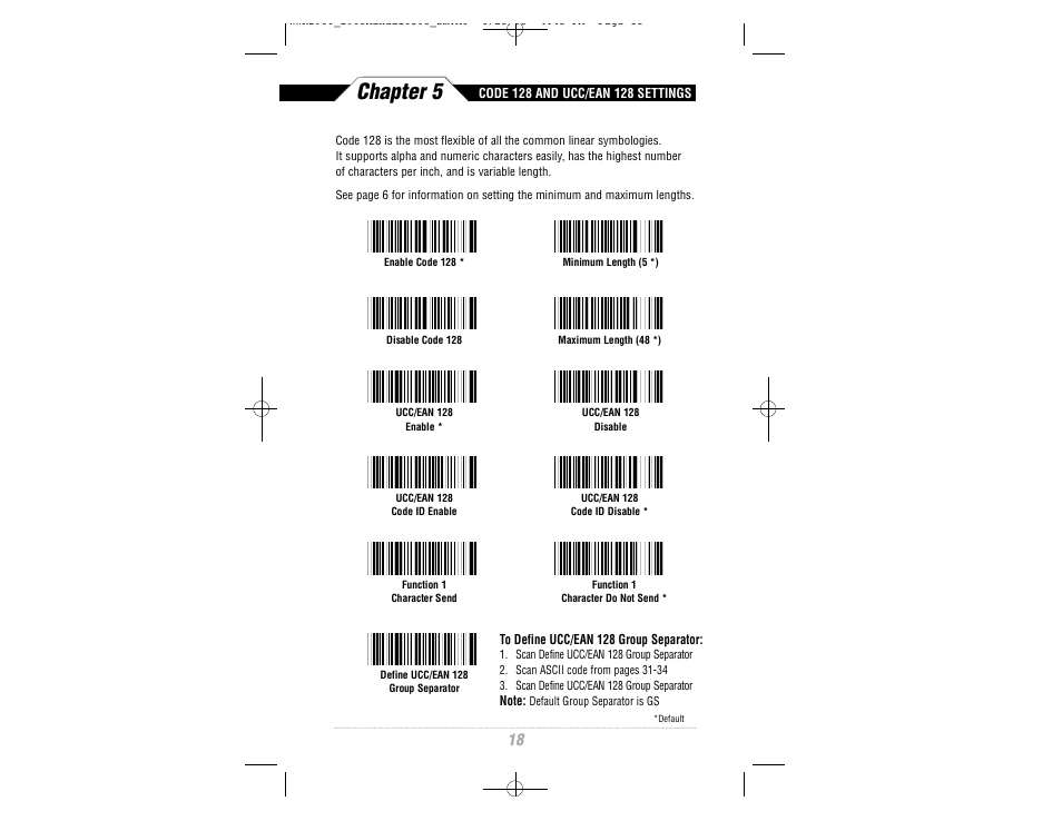 Chapter 5 | Wasp Bar Code WWR2900 User Manual | Page 20 / 44