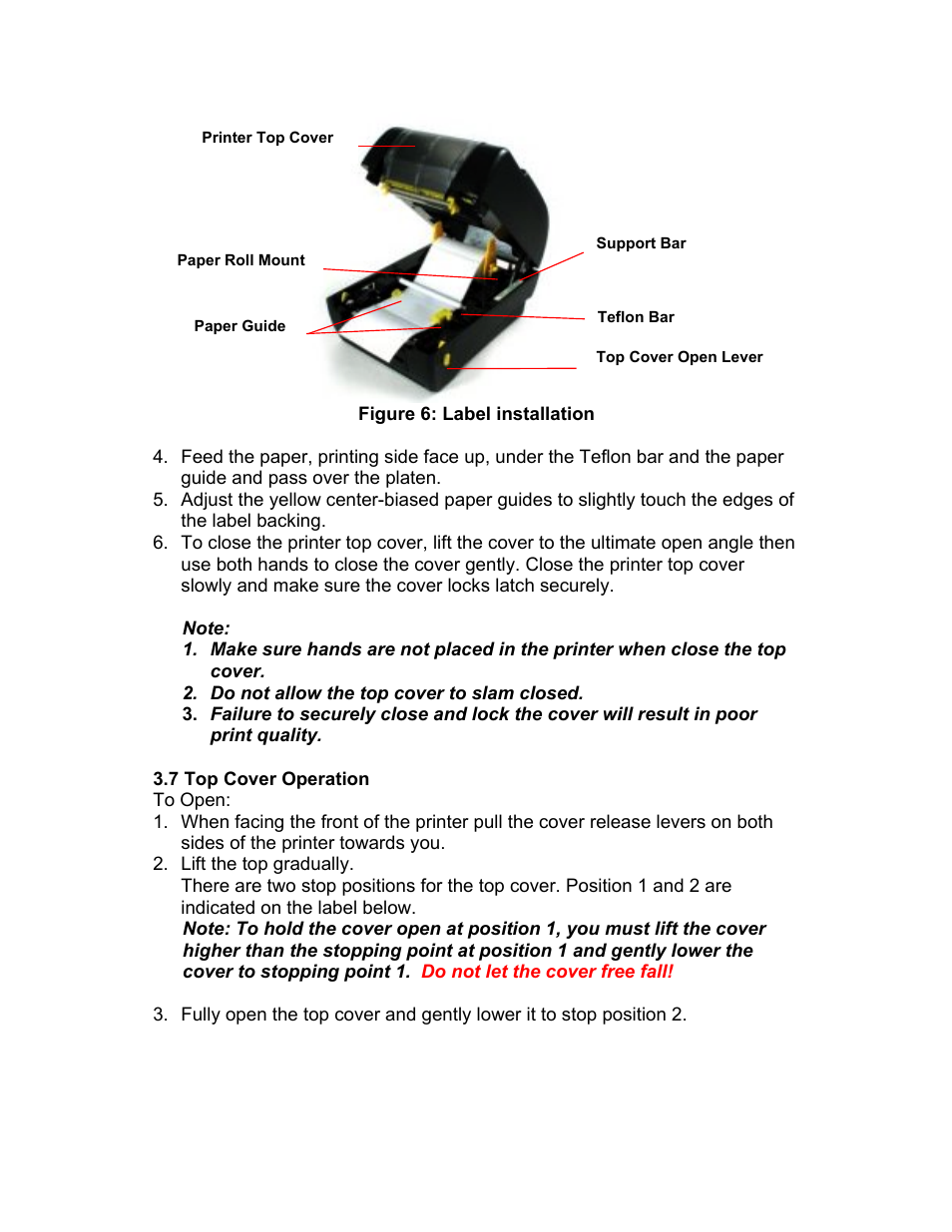 Wasp Bar Code WPL305 User Manual | Page 7 / 17