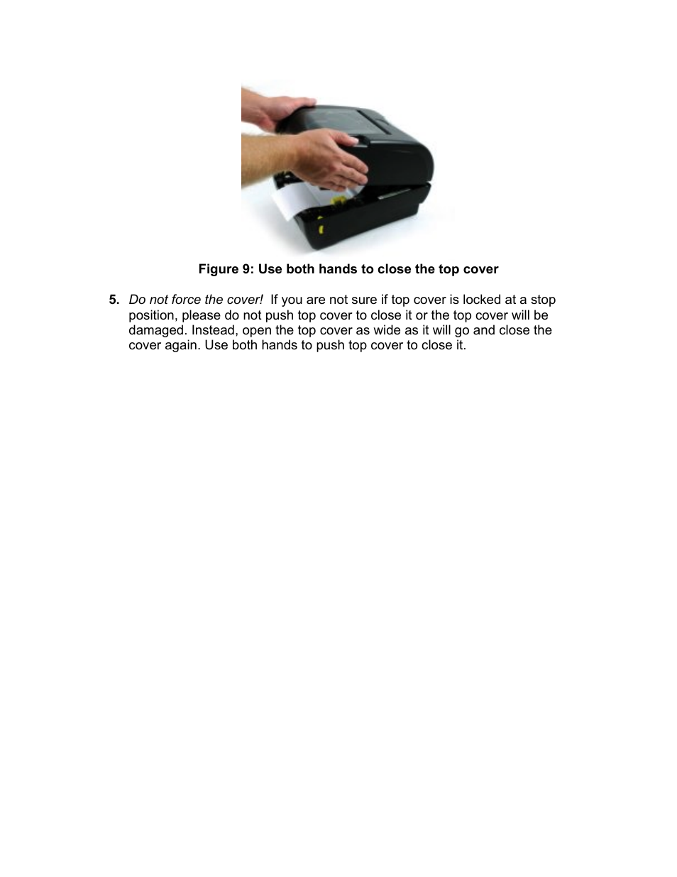 Wasp Bar Code WPL305 User Manual | Page 9 / 17
