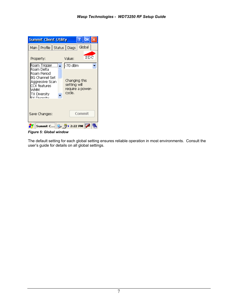 Wasp Bar Code WDT3250 RF User Manual | Page 9 / 9