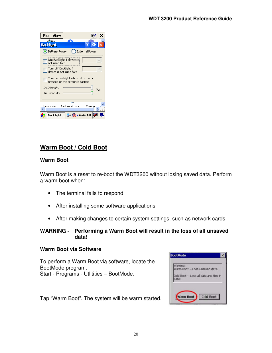 Wasp Bar Code WDT3200 User Manual | Page 20 / 28