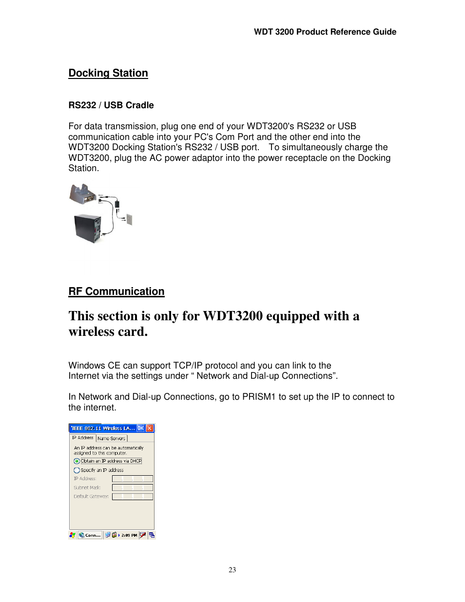 Wasp Bar Code WDT3200 User Manual | Page 23 / 28