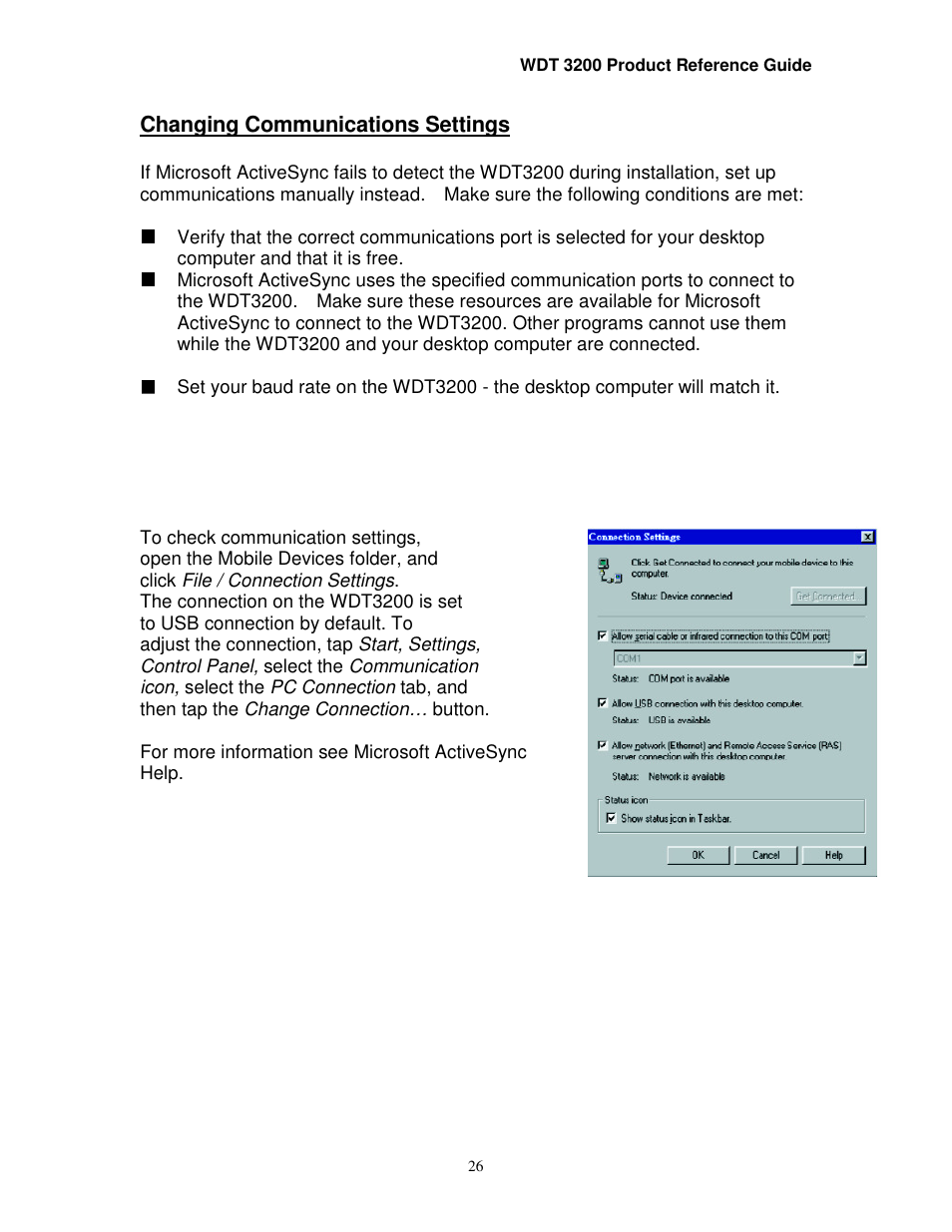 Wasp Bar Code WDT3200 User Manual | Page 26 / 28