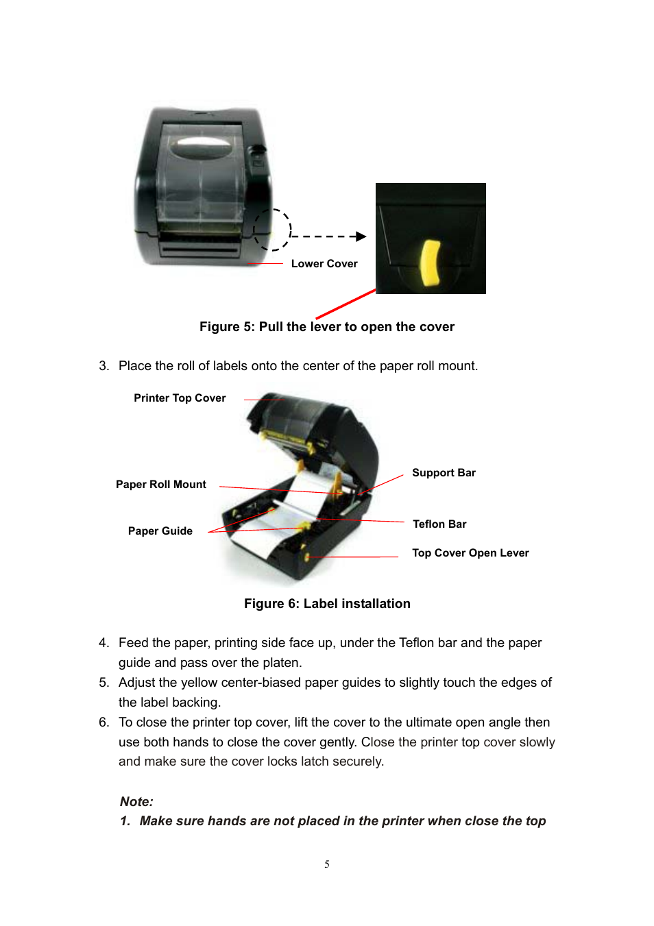Wasp Bar Code Wasp WPL305 User Manual | Page 7 / 18