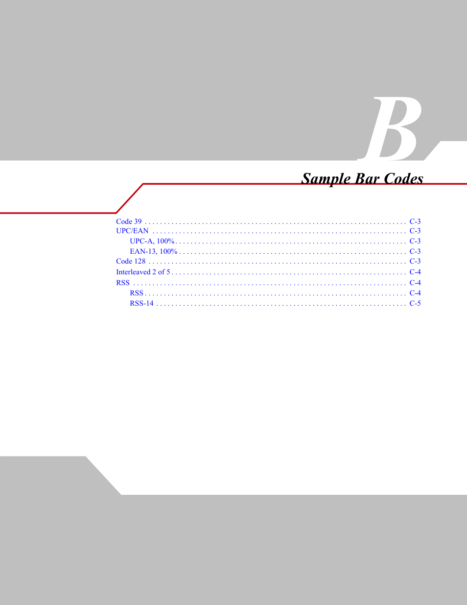 Sample bar codes | Wasp Bar Code WLS 9500 User Manual | Page 159 / 189