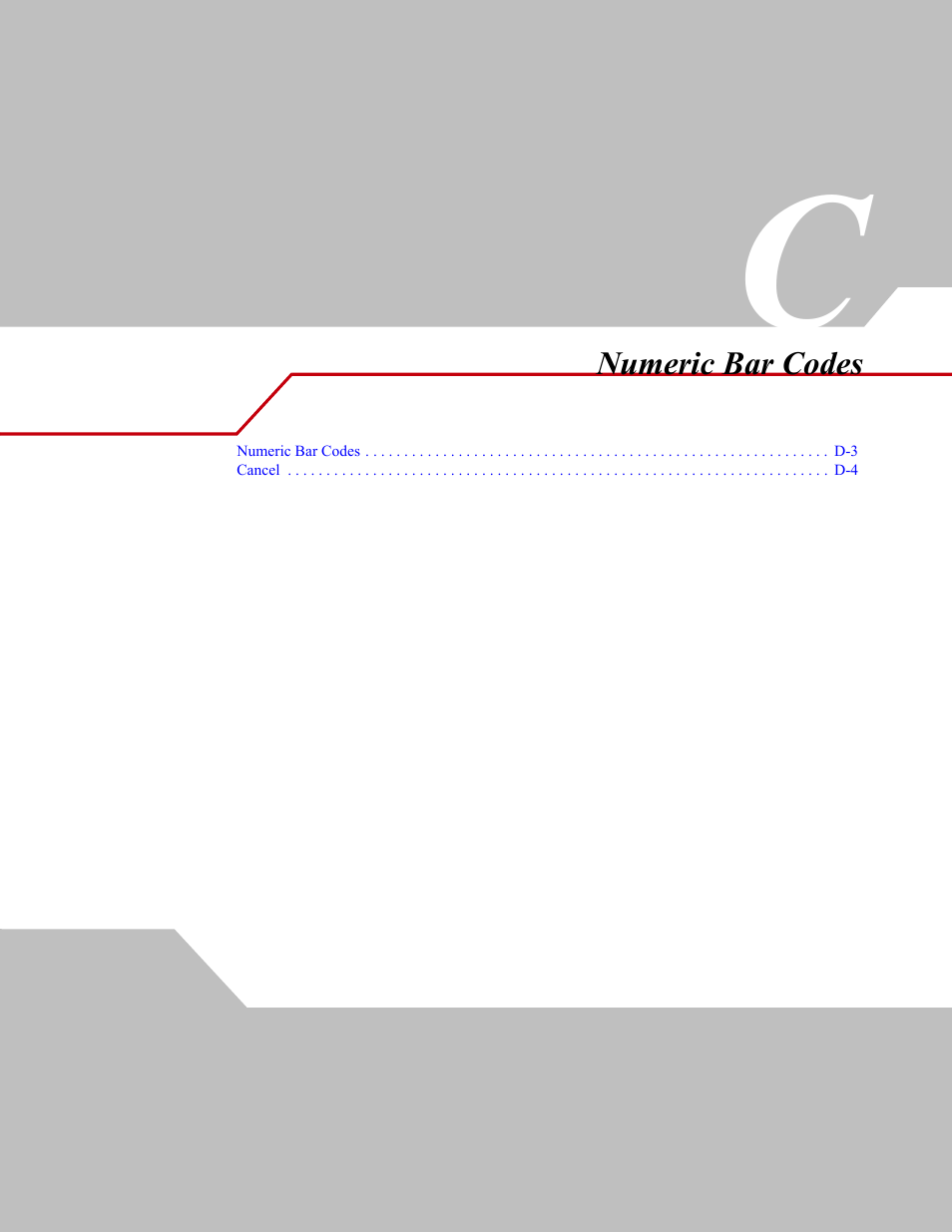 Numeric bar codes | Wasp Bar Code WLS 9500 User Manual | Page 165 / 189