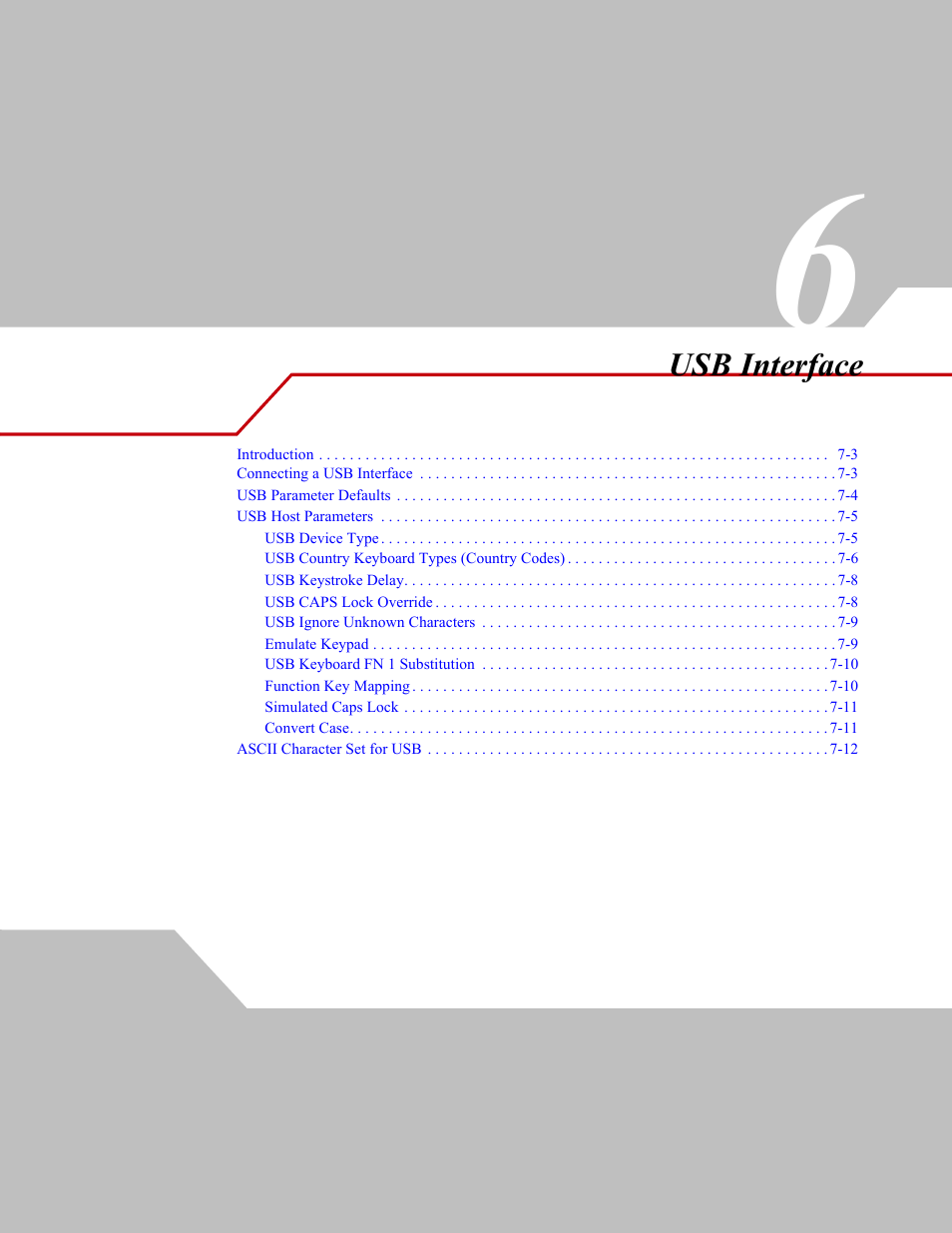 Usb interface | Wasp Bar Code WLS 9500 User Manual | Page 69 / 189