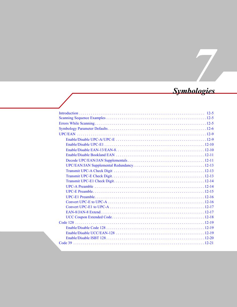 Symbologies | Wasp Bar Code WLS 9500 User Manual | Page 89 / 189