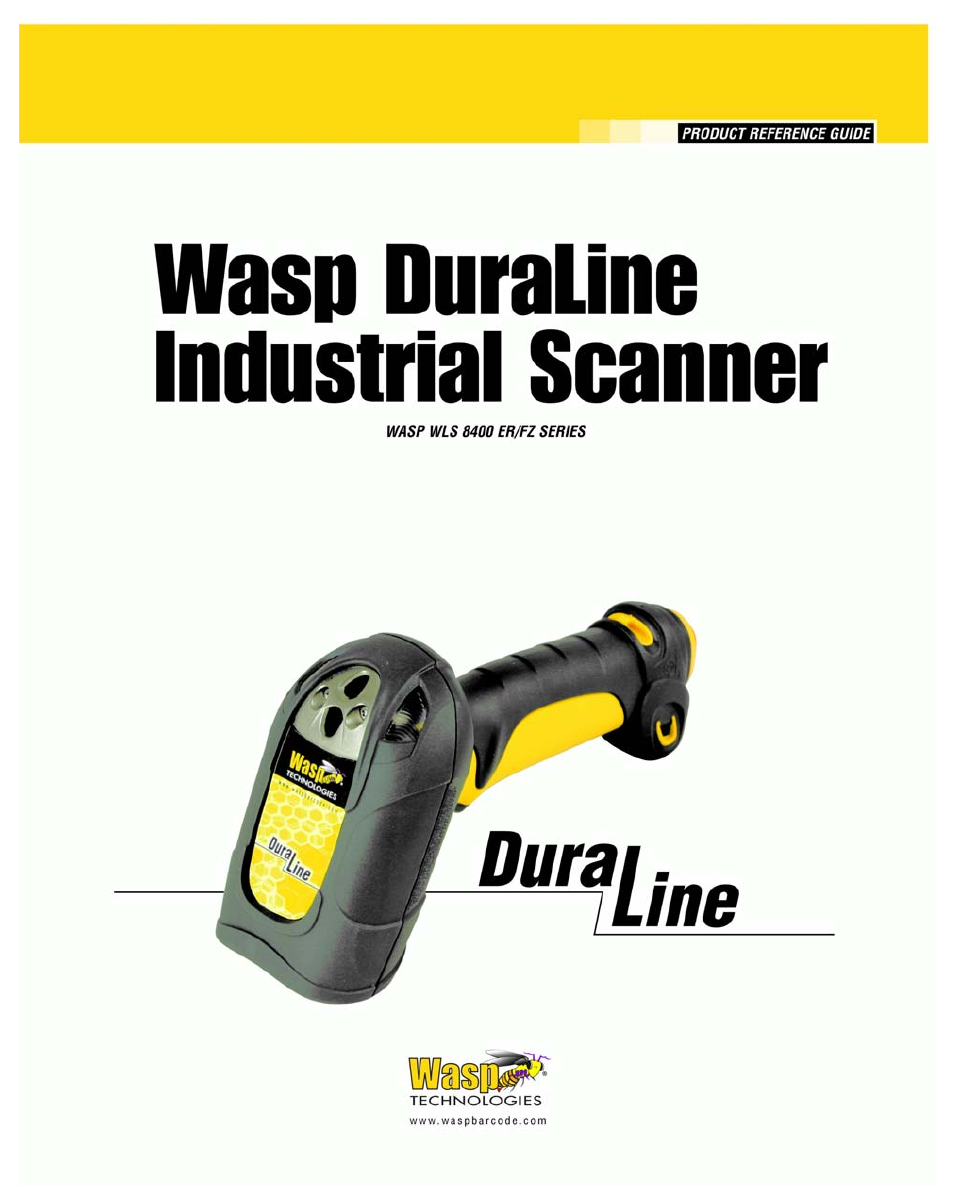 Wasp Bar Code Wasp Duraline WLS 8400 FZ User Manual | 394 pages