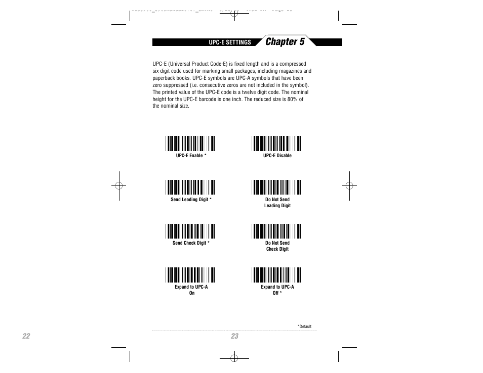 Chapter 5 | Wasp Bar Code CCD Scanner User Manual | Page 25 / 44