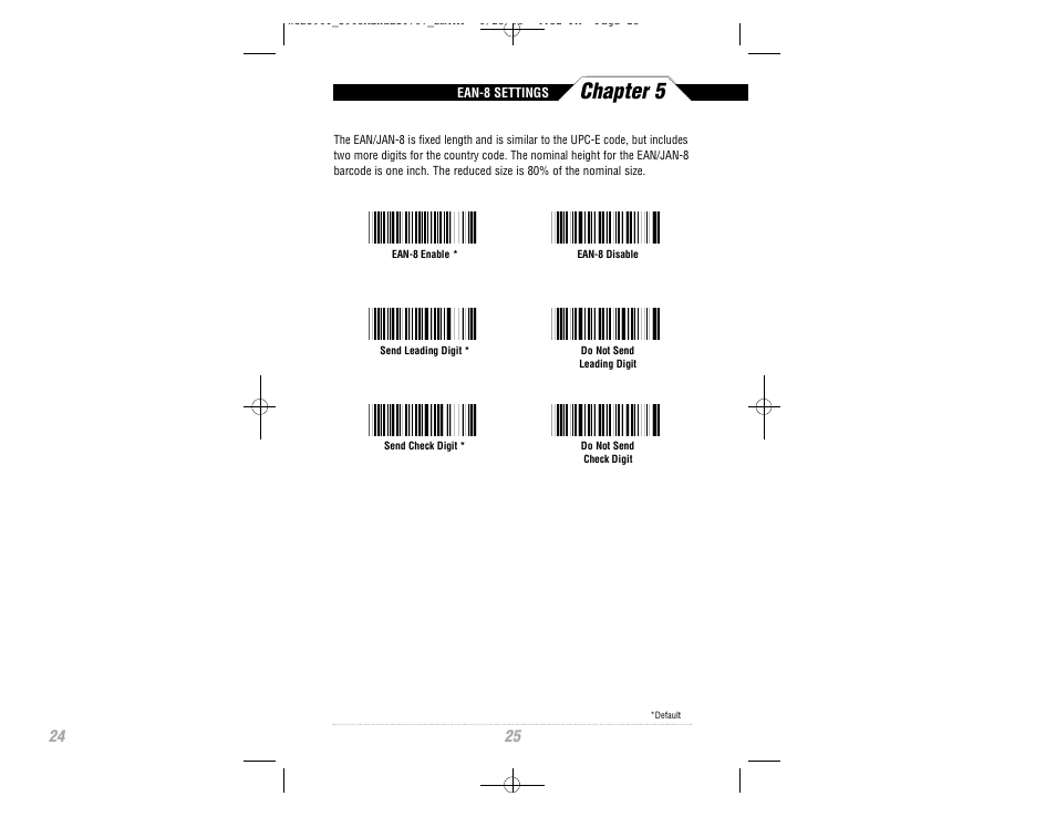 Chapter 5 | Wasp Bar Code CCD Scanner User Manual | Page 27 / 44