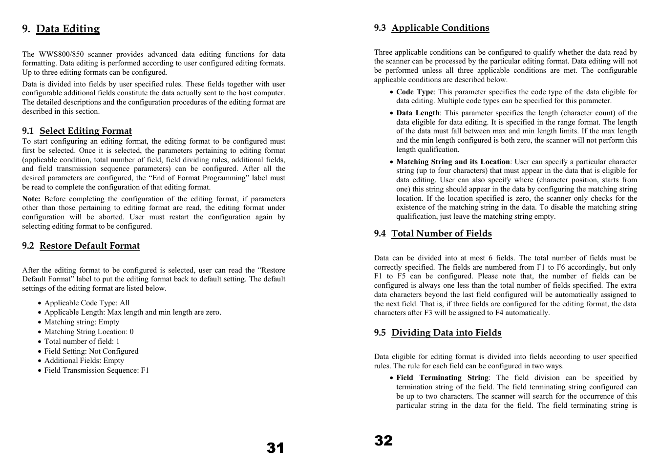 Wasp Bar Code WWS800 User Manual | Page 19 / 22