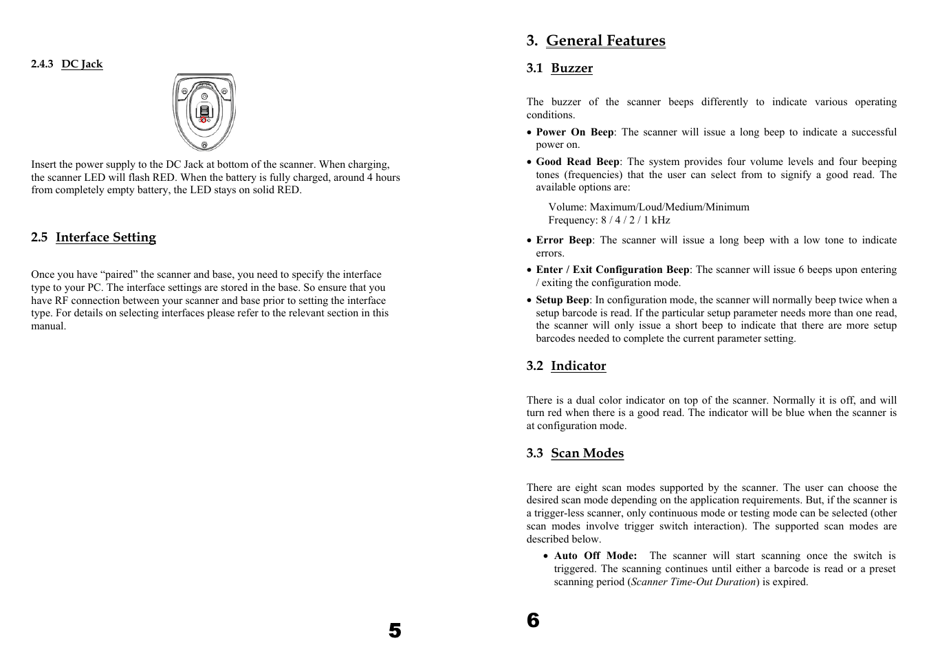 Wasp Bar Code WWS800 User Manual | Page 6 / 22