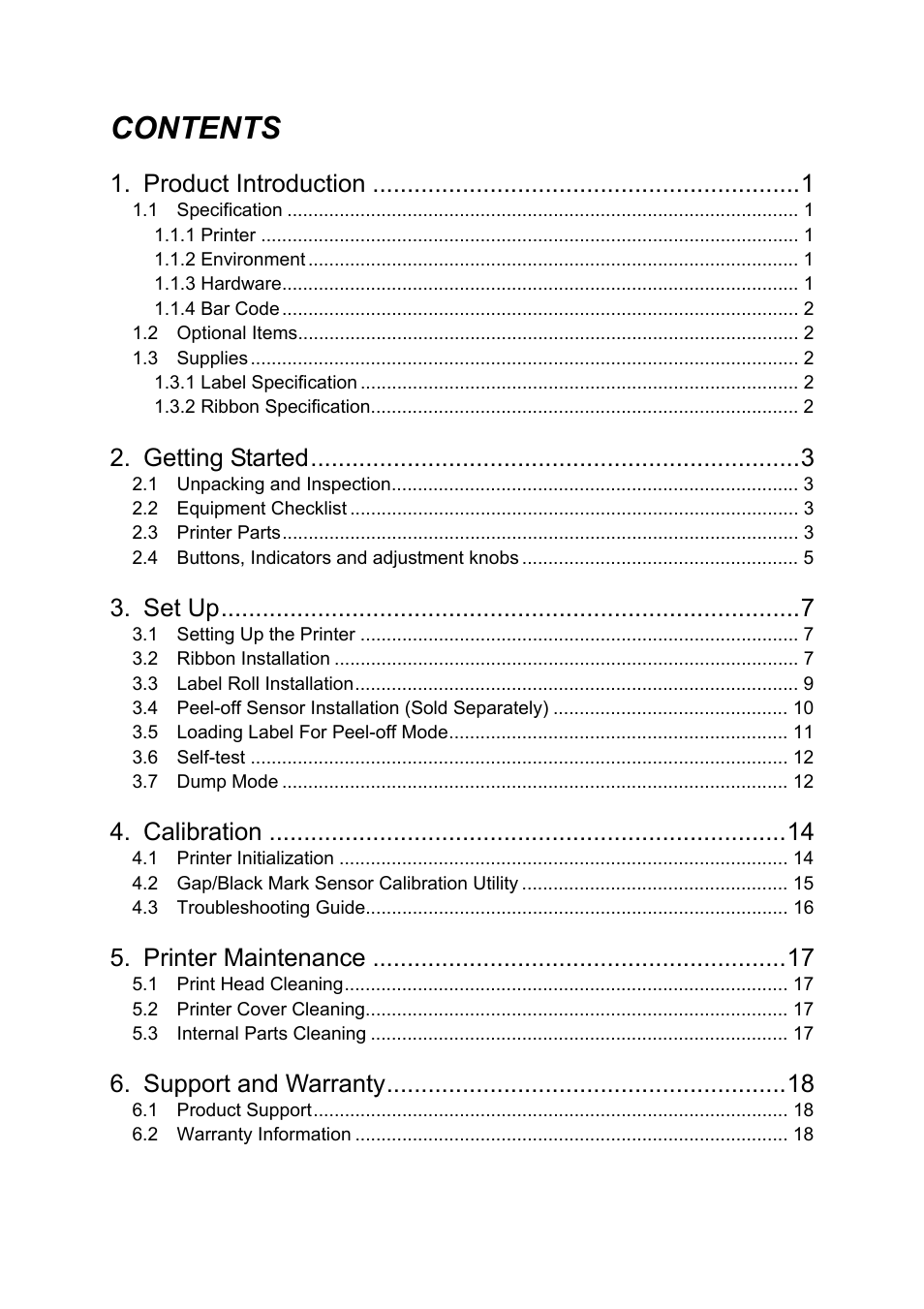 Wasp Bar Code Wasp WPL606 User Manual | Page 2 / 24