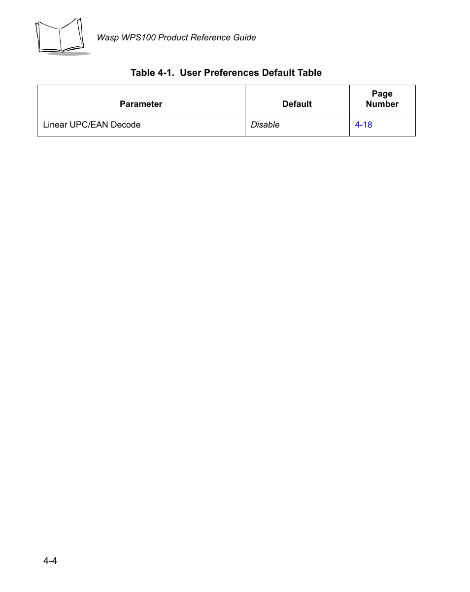 Wasp Bar Code WPS100 User Manual | Page 44 / 466