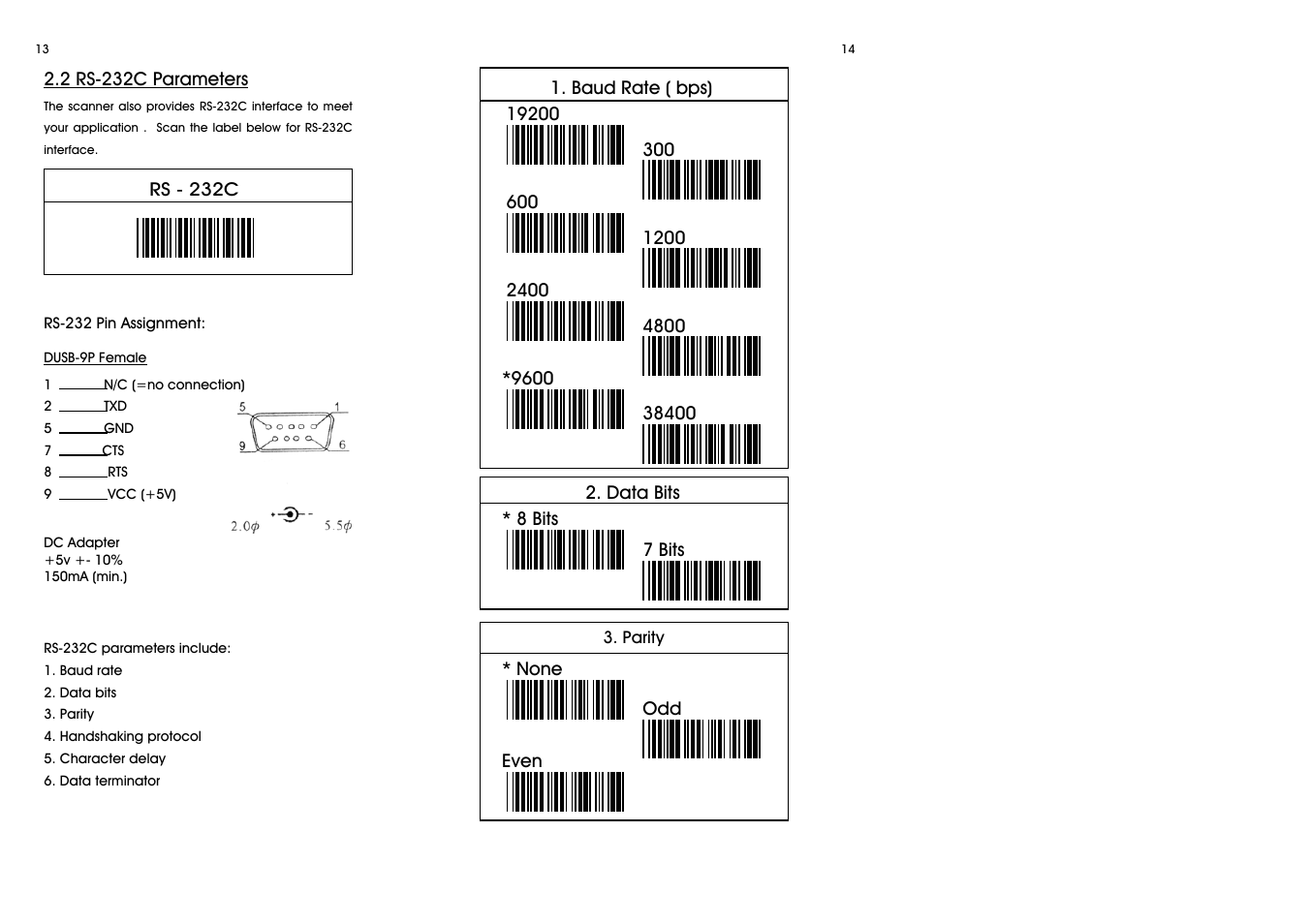Wasp Bar Code CCD - 80SIR User Manual | Page 11 / 24