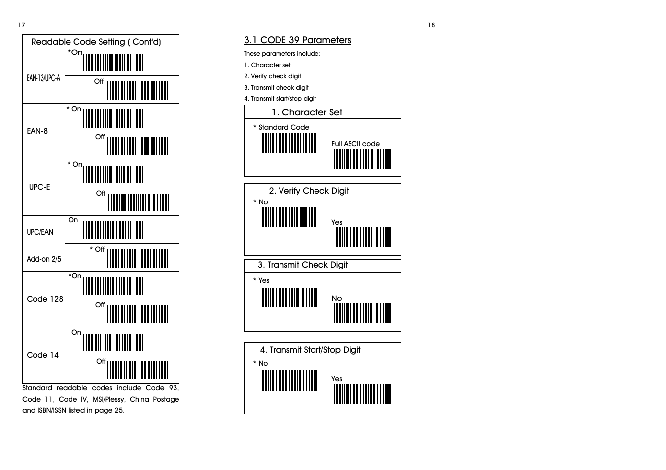 Wasp Bar Code CCD - 80SIR User Manual | Page 13 / 24