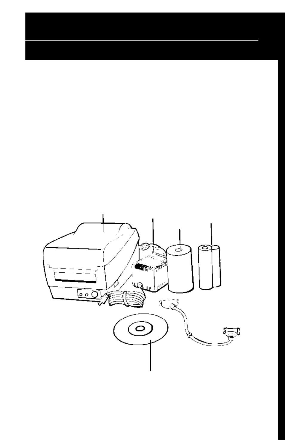 Inspecting the printer, Quick setup guide | Wasp Bar Code W-300 User Manual | Page 5 / 32