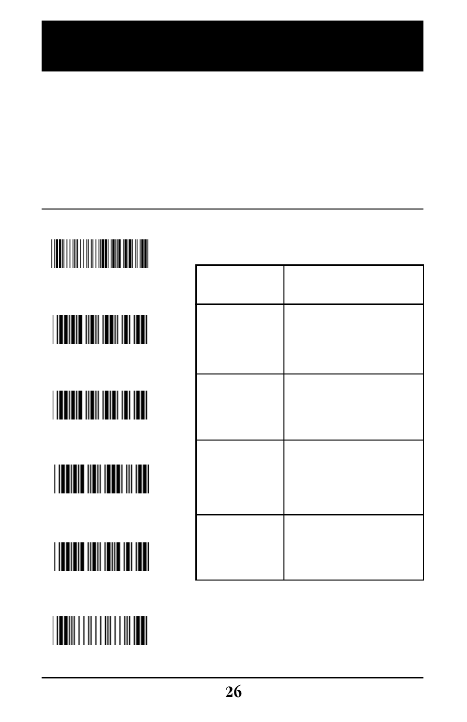 Setup & configuration, Codabar | Wasp Bar Code WLP 4170 CCD User Manual | Page 29 / 40