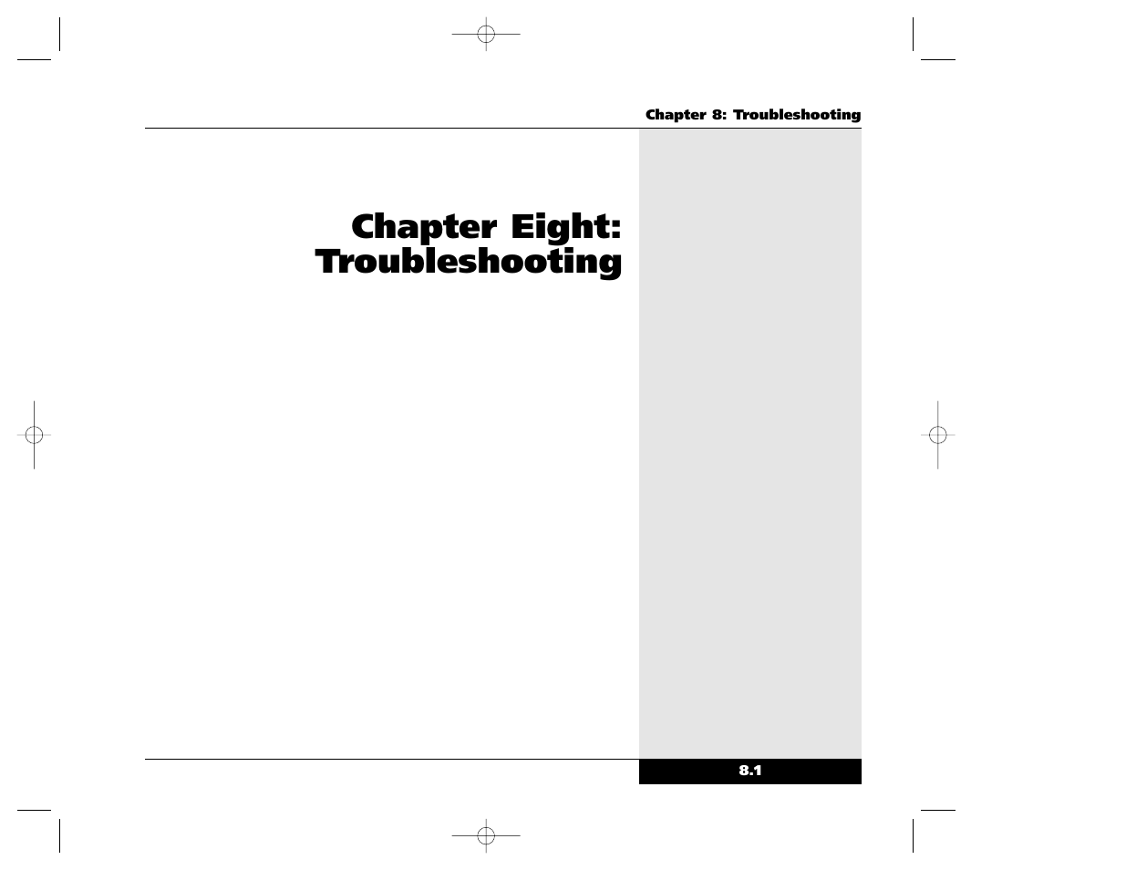 Chapter eight: troubleshooting | Winbook X Series X2 User Manual | Page 134 / 188