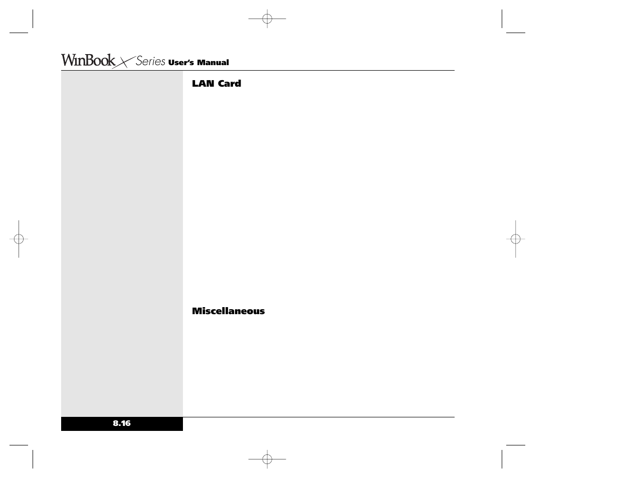 Series | Winbook X Series X2 User Manual | Page 149 / 188